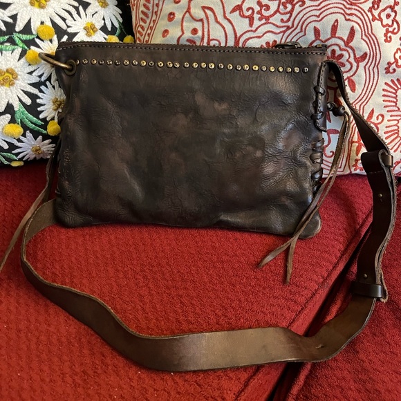 Frye Bags Frye Samantha Crossbody Leather Bag Purse Brown Poshmark